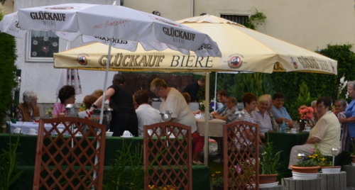 biergarten voll